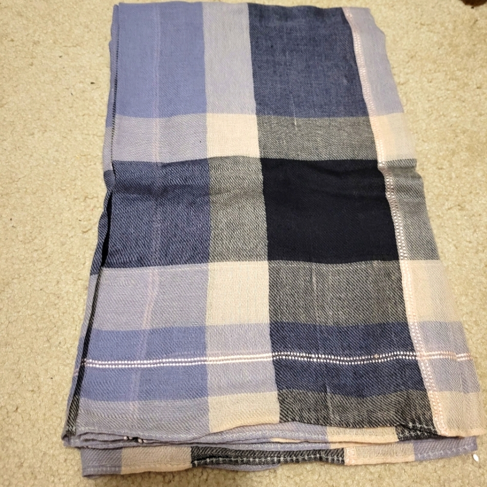 Plaid Infinity Scarf